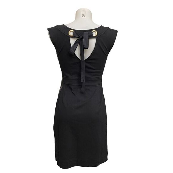 Marc by Marc Jacobs Black Mini Dress‎ Cut Out Tie on Back A line dress size XS - Picture 1 of 8